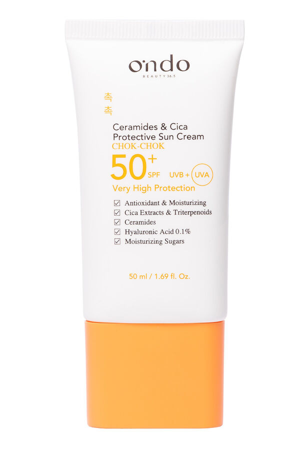 Ondo beauty 36.5 Protective sun cream with ceramides and cica Nude