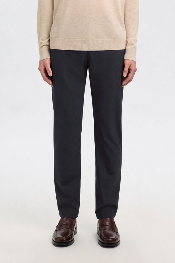 Selected Cal&ccedil;a formal Slim Fit Azul