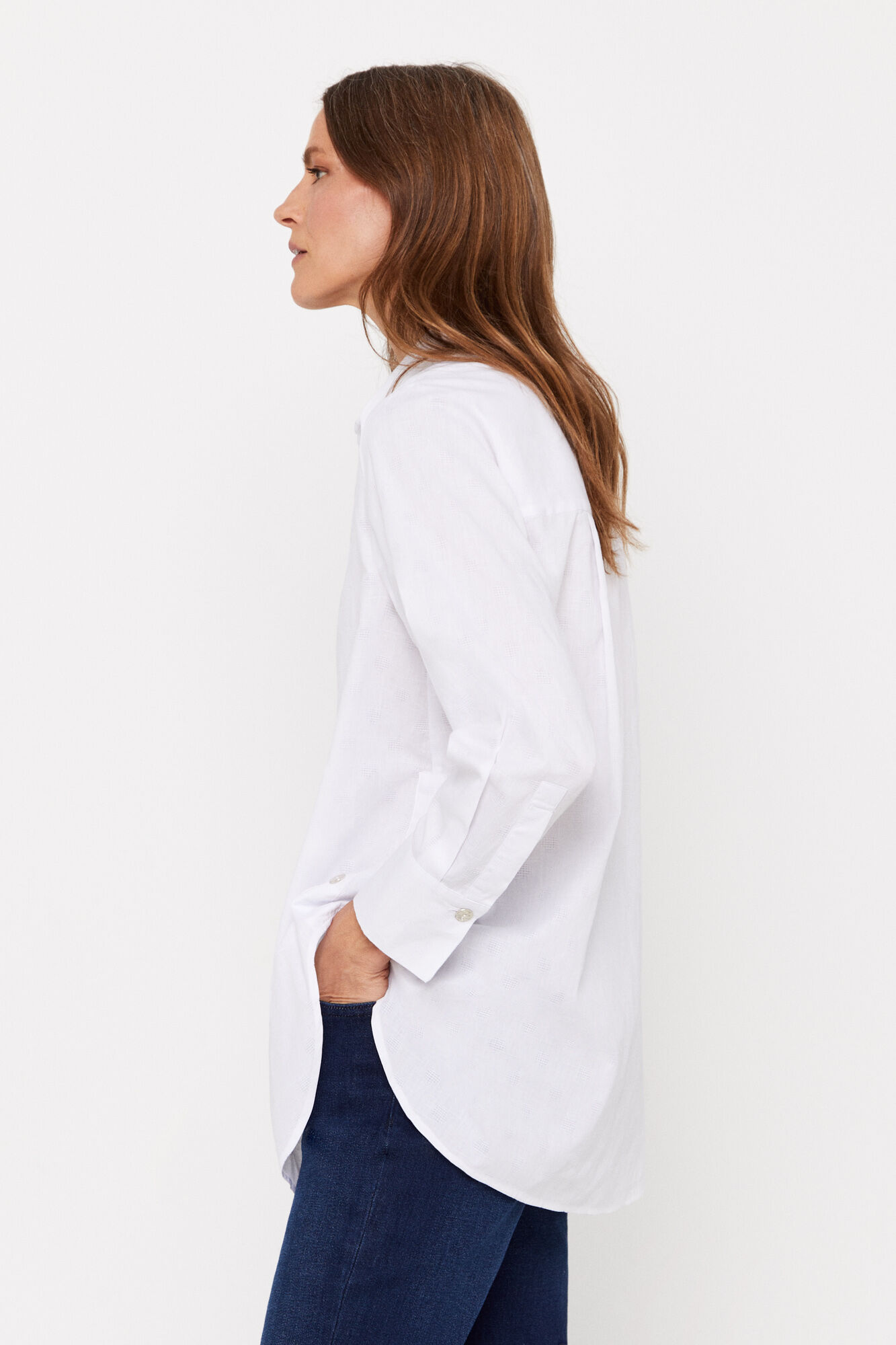 Camisa blanca 2025 cortefiel