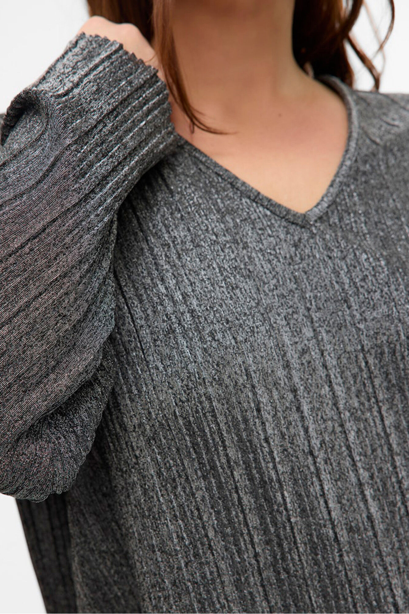 Vero Moda Curve Blusa manga top longa plus size