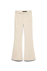 Vero Moda Cal&ccedil;as de alfaiataria acampanadas Tostado