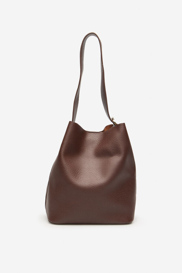 Cortefiel Shopper buckle Brown