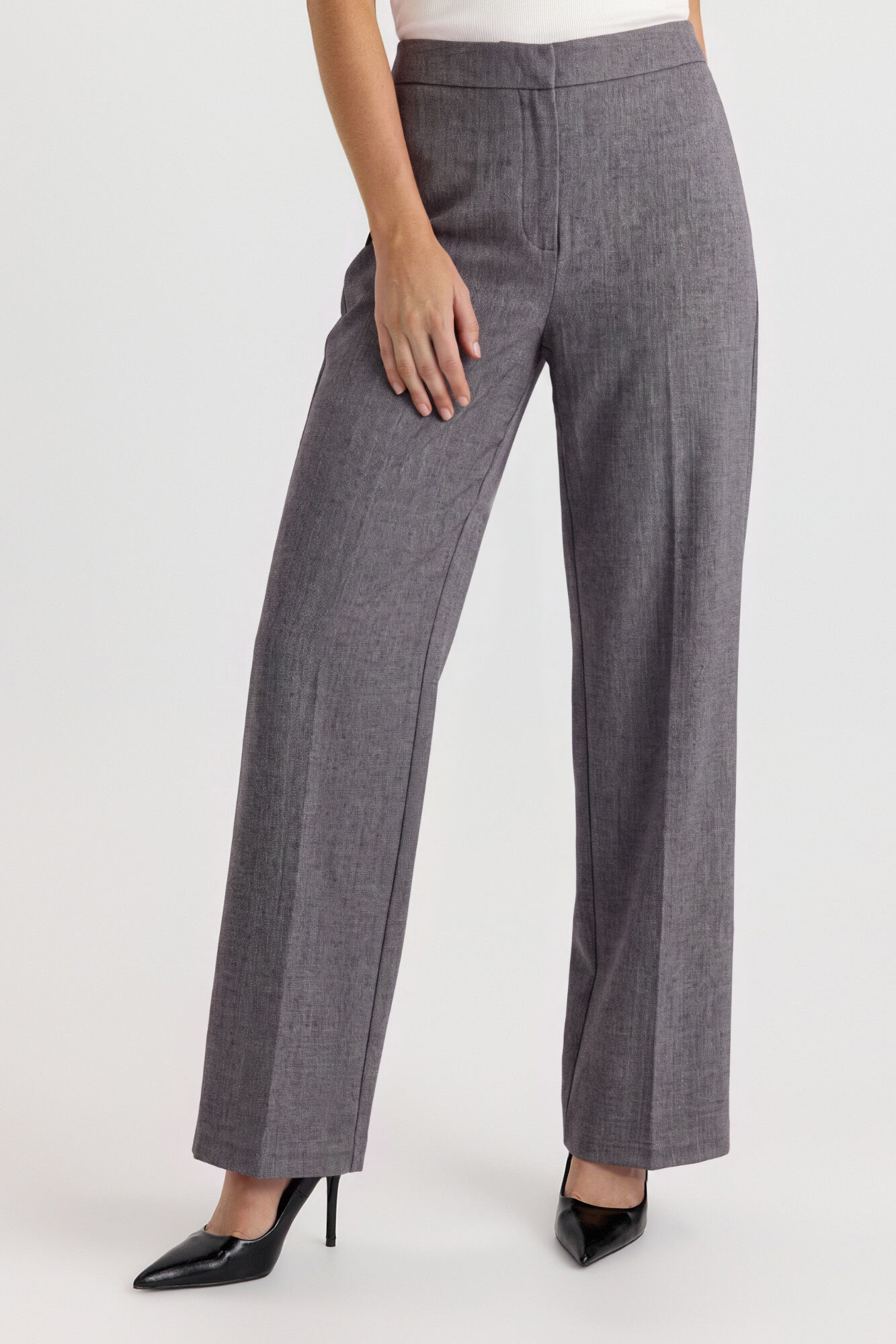 Vero Moda Cal&ccedil;a de vestir de perna larga