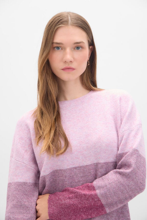 Cortefiel Soft feel jumper Lilac