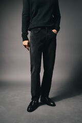 OOTO Calça de pana 5 bolsos slim fit Cinzento