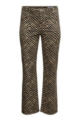 Vero Moda Curve Cal&ccedil;a jeans plus size com estampa animal Castanho