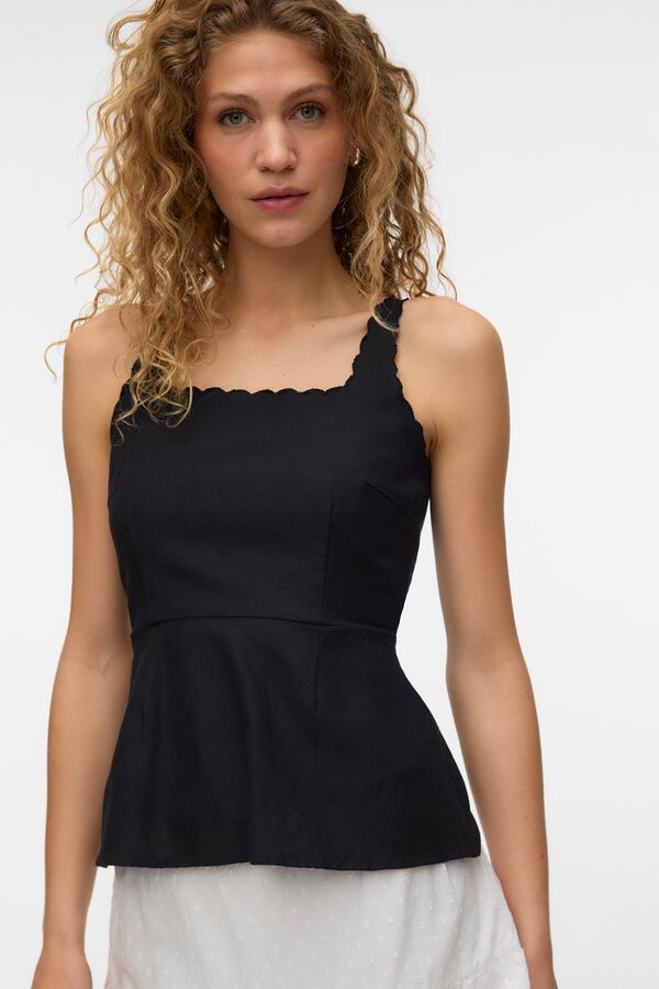 Vero Moda Top de tirantes Negro
