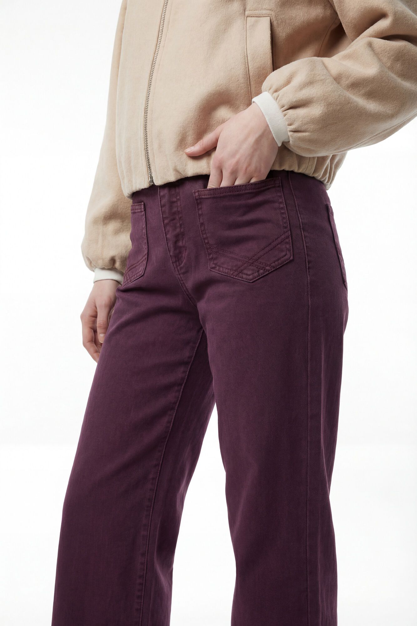 Vila Jaqueta com mangas bal&atilde;o