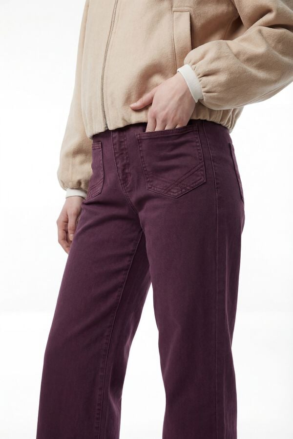 Vila Jaqueta com mangas bal&atilde;o Tostado