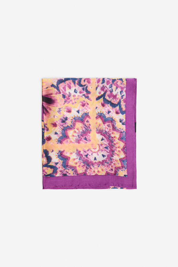 Cortefiel Pañuelo estampado floral Multicolor
