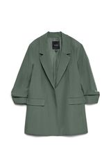 Vero Moda Blazer manga franzida Verde