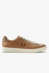 Fred Perry Sapatilhas Spencer pele Castanho