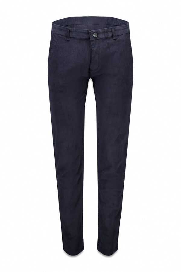 Street Monkey Calça de veludo cotelê  Azul