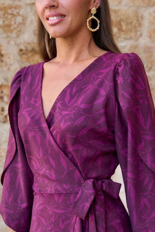 Pol&iacute;n Et Moi Vestido comprido Villa Roxo