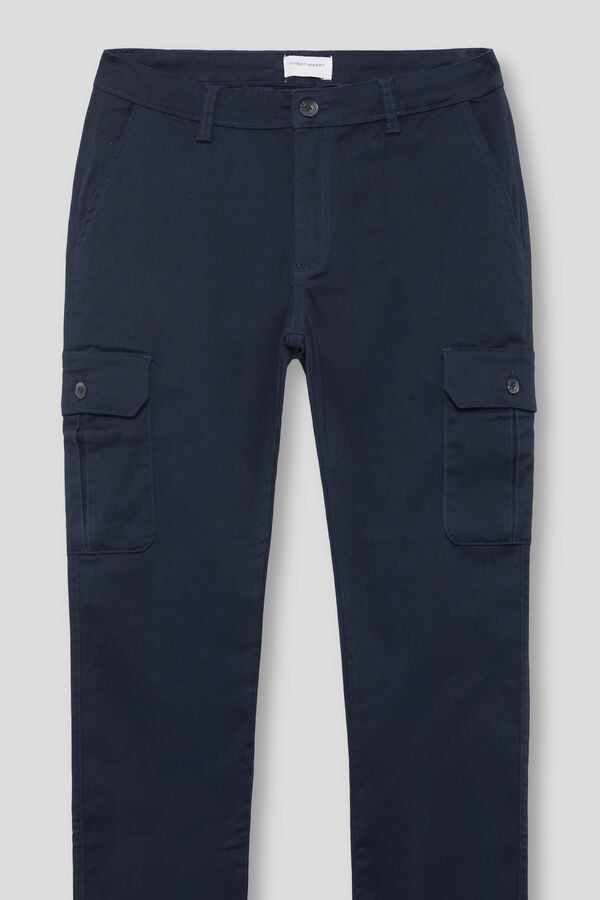 Street Monkey Cal&ccedil;as cargo para homem Azul