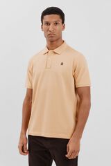 Cortefiel Basic piqué polo shirt Yellow