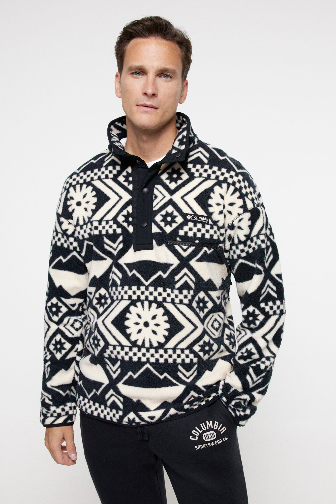 Polar columbia negro hombre on sale