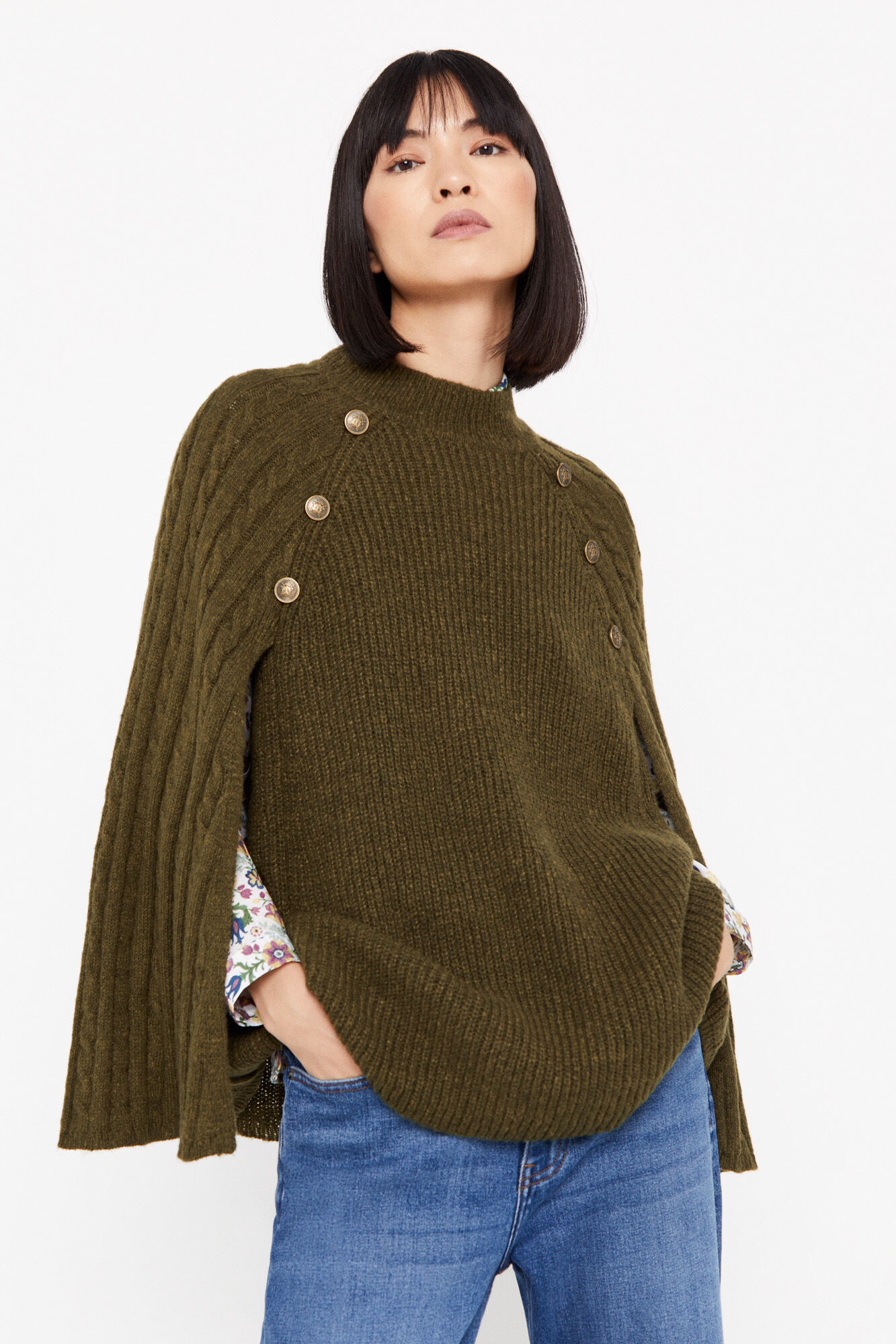 Poncho femme naf sale naf