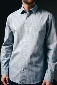 OOTO Camisa rayas twill