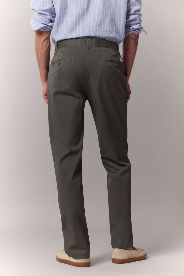 OOTO Cotton co-ord suit trousers Kaki