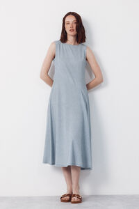 Cortefiel Vichy structured dress