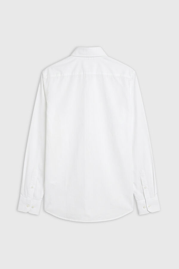 Valecuatro Camisa semibordada United Polo Branco