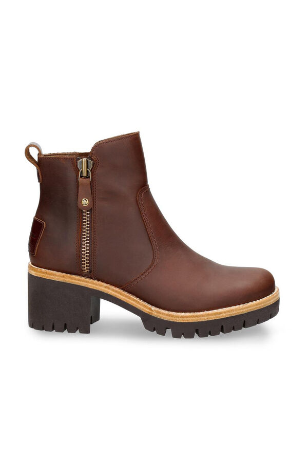 Panama Jack Botins de salto alto femininas Castanho