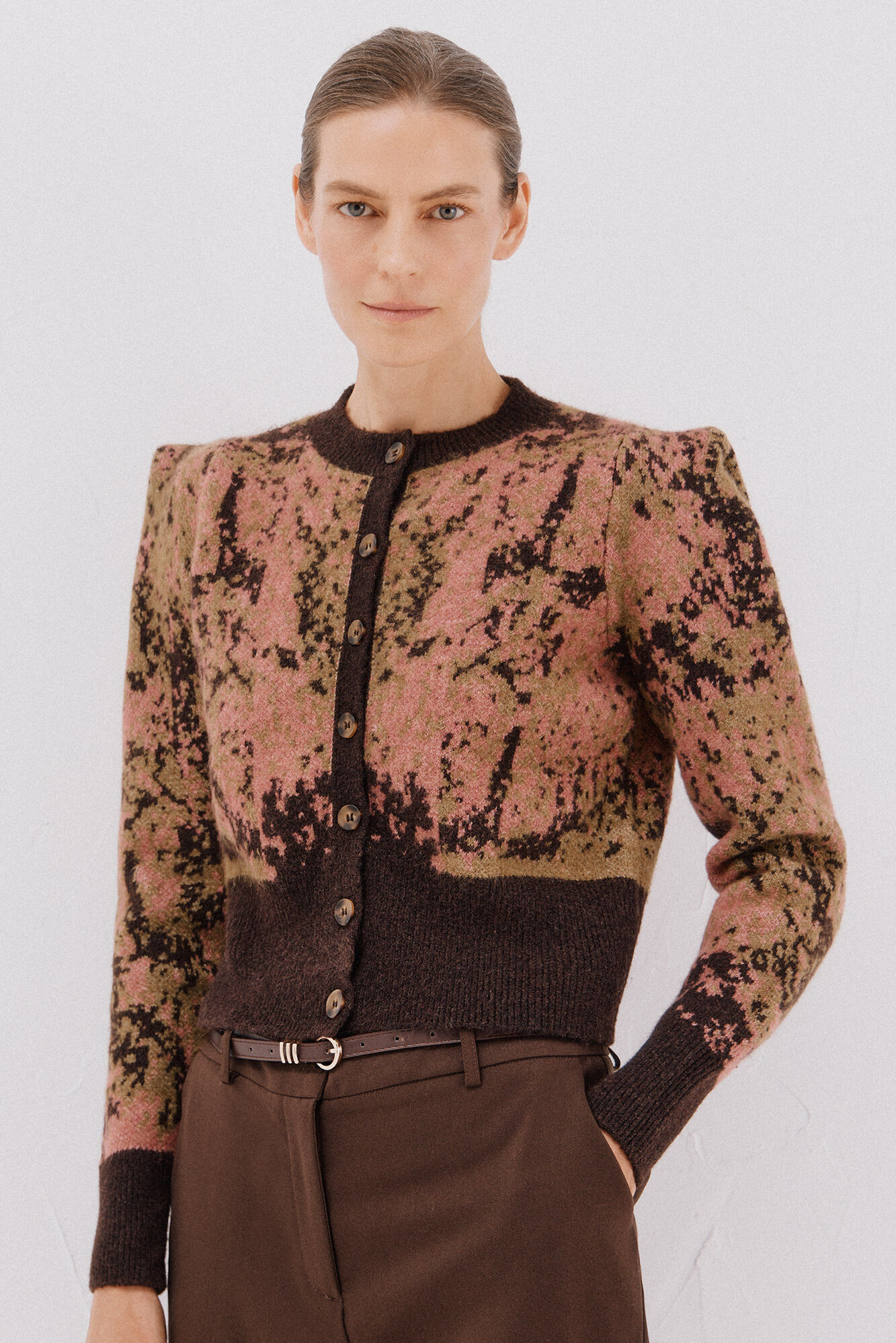 Cortefiel Shoulder pleat jacket