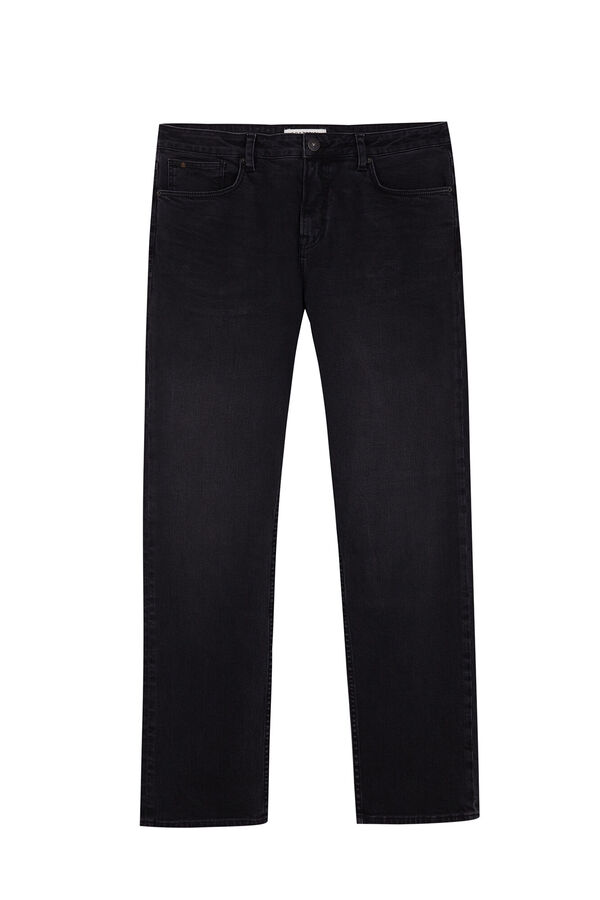 Cortefiel Regular fit jeans Black