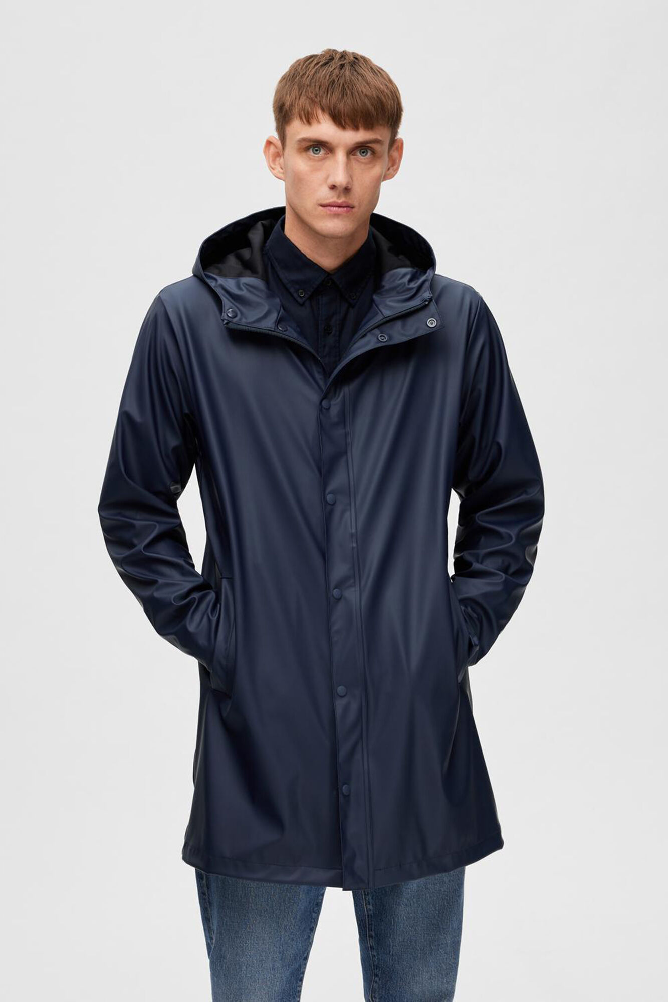 Cortefiel raincoat store