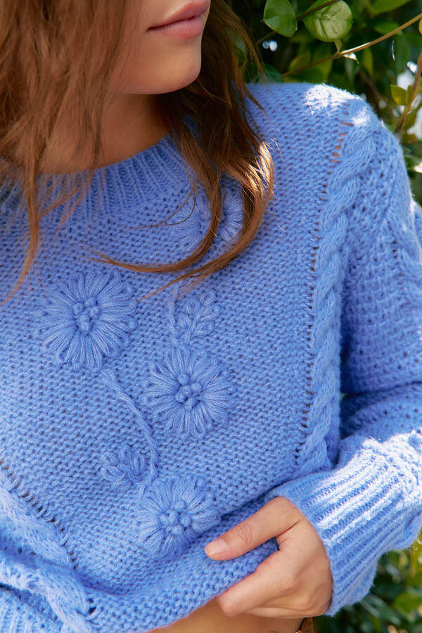 Jaase Camisola de malha Azul