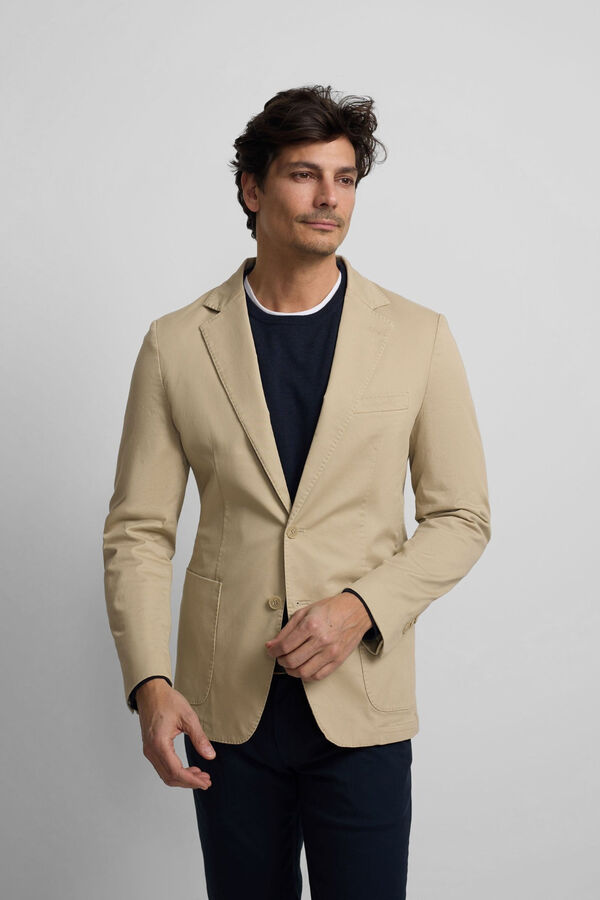 Silbon Blazer casual Tostado