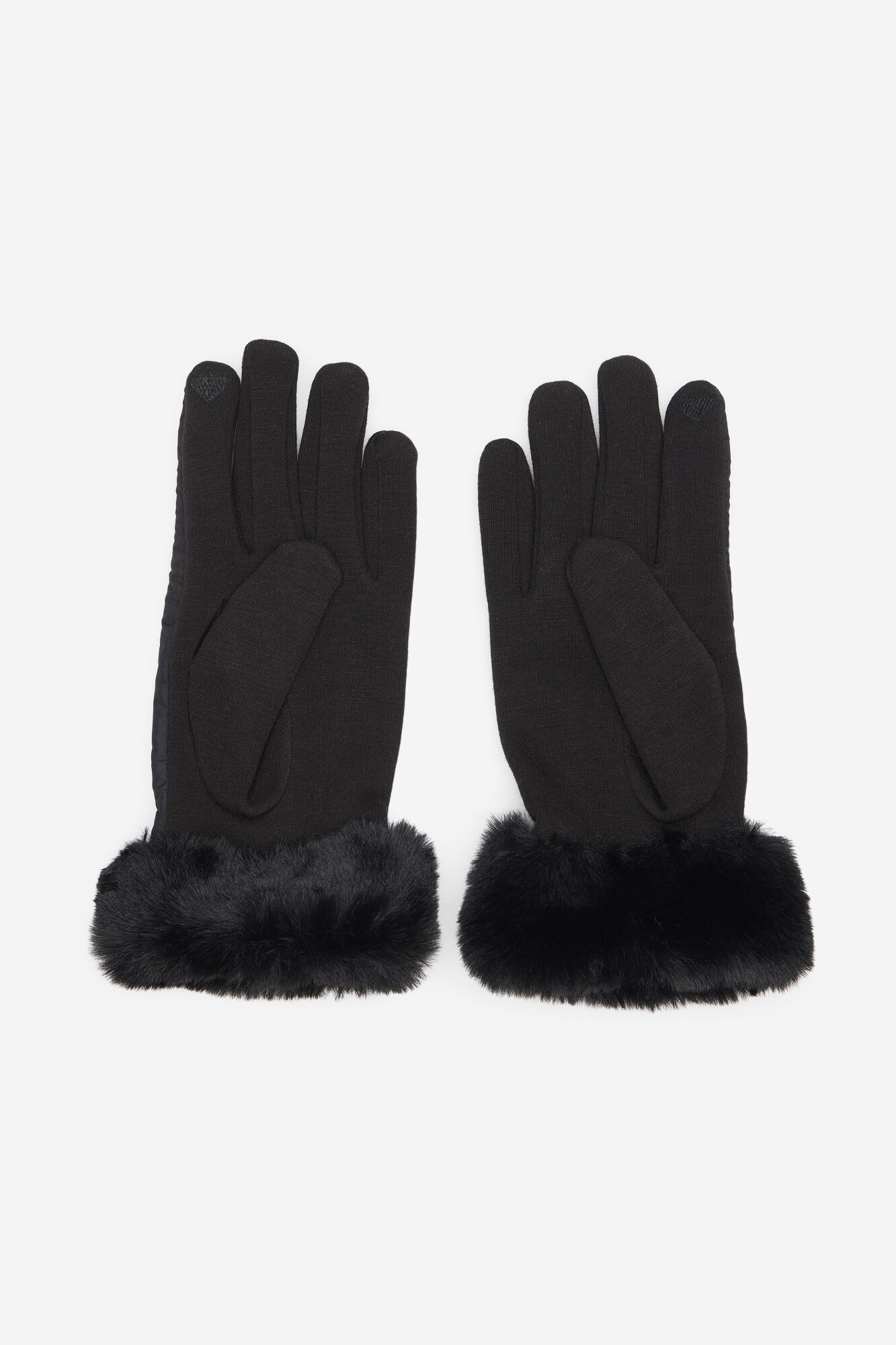 Cortefiel Hairy nylon glove