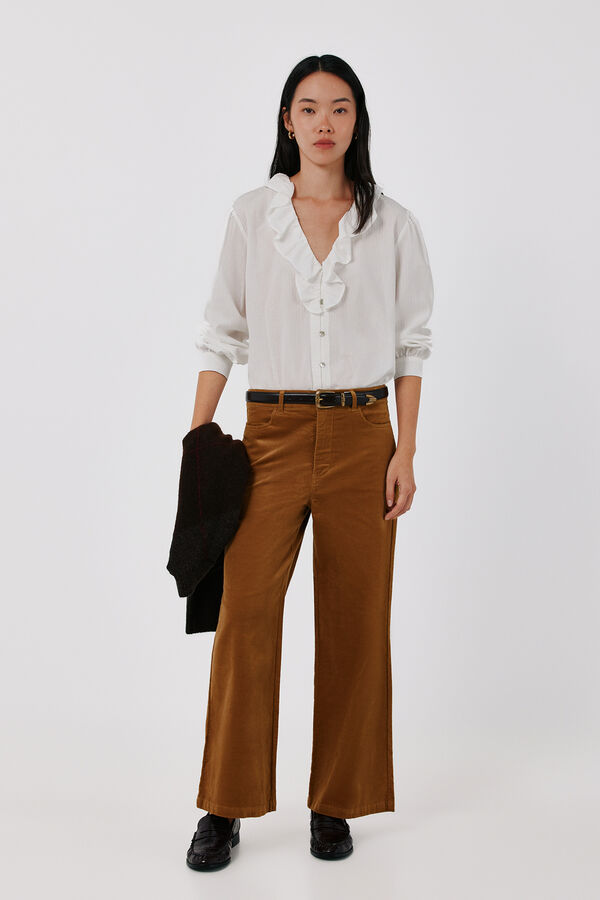 Cortefiel Marine Velvet Sensational jeans Gold