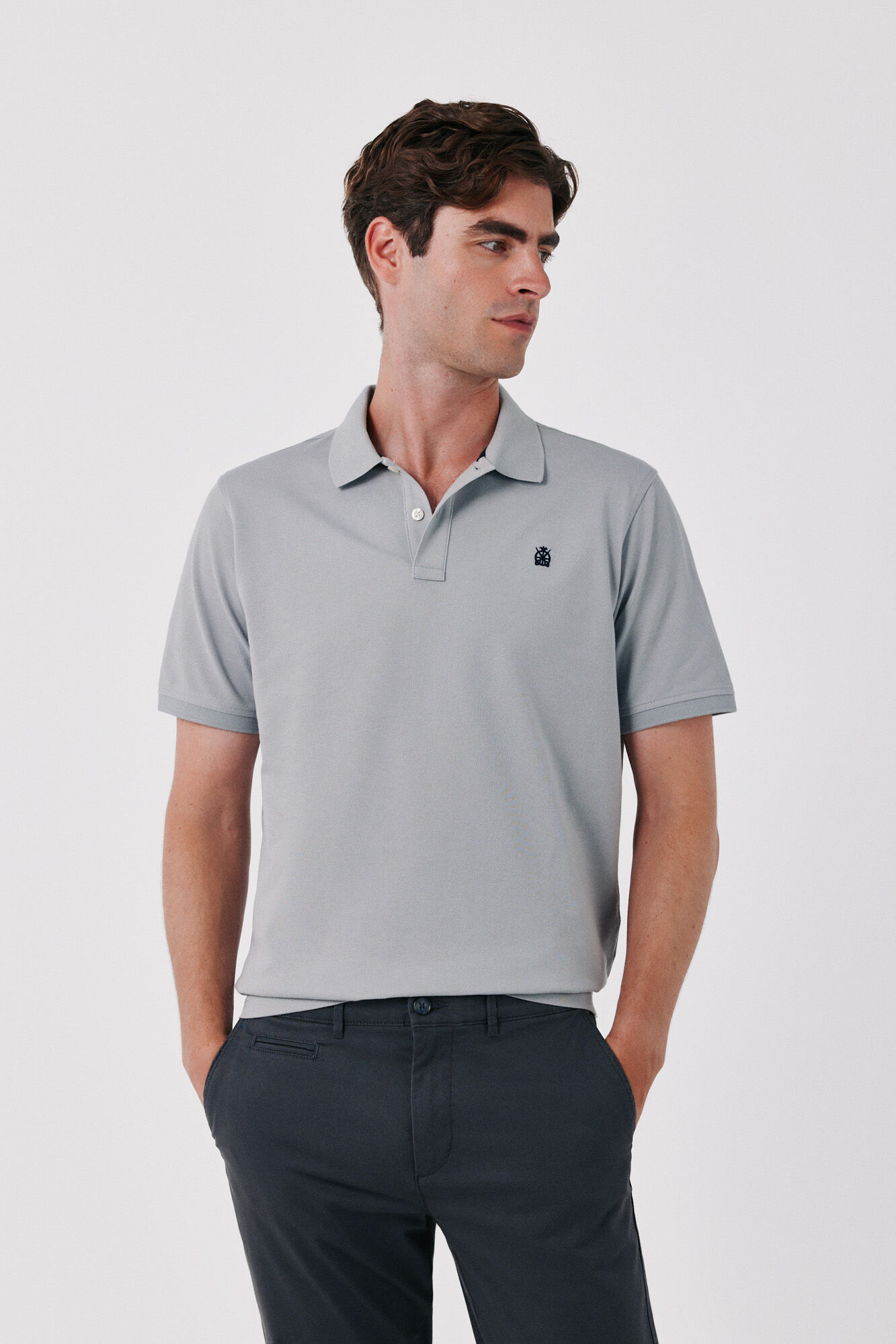 Cortefiel Polo b&aacute;sico piqu&eacute;