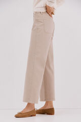 Cortefiel  marine trousers pockets Nude