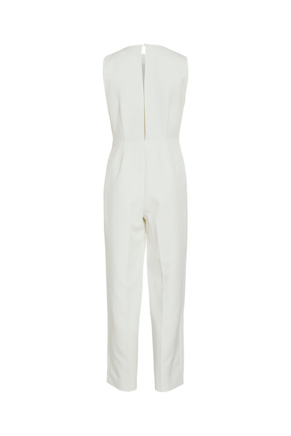 Vila Formal long jumpsuit White