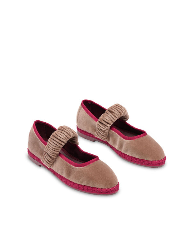 Flabelus Velvet mafalda Beige