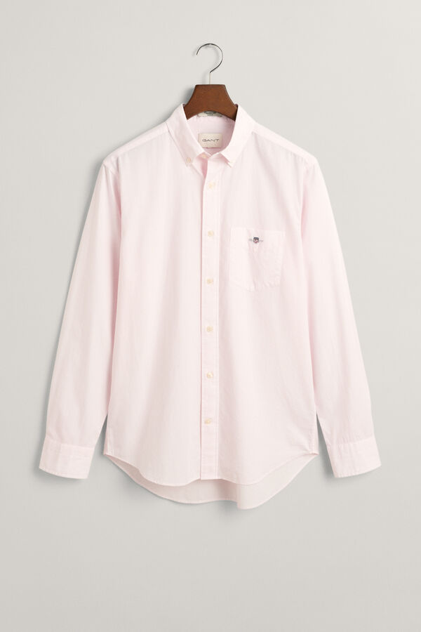 Gant Camisa riscas fina clássica Regular Fit Subiu