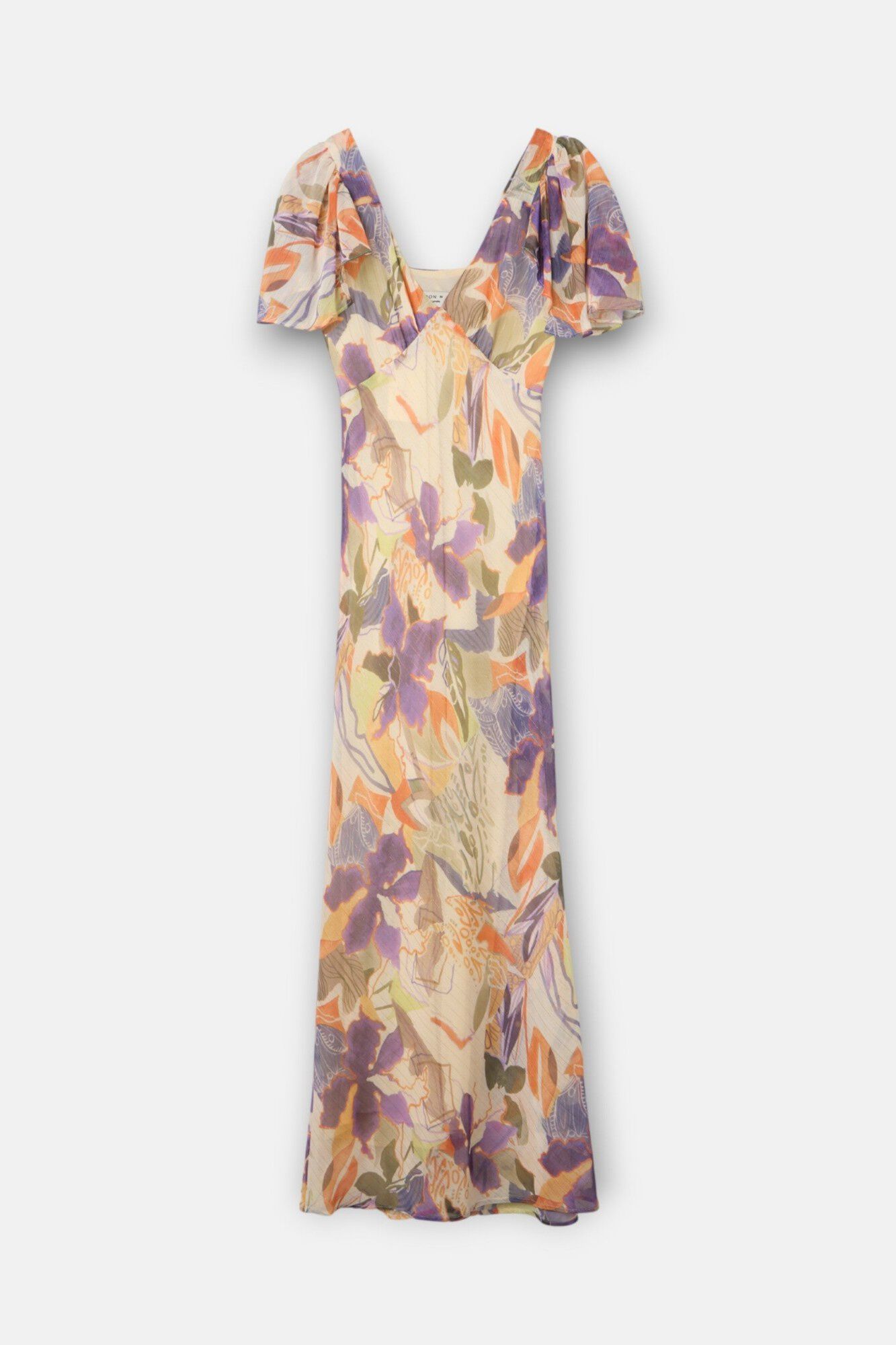 Silbon Vestido comprido estampado de flores