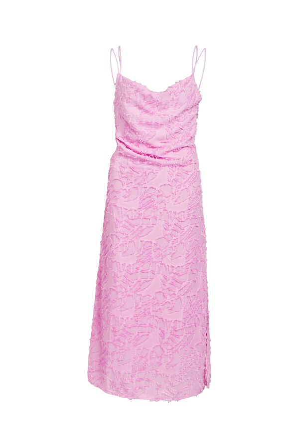 Object Vestido de alças midi  Roxo