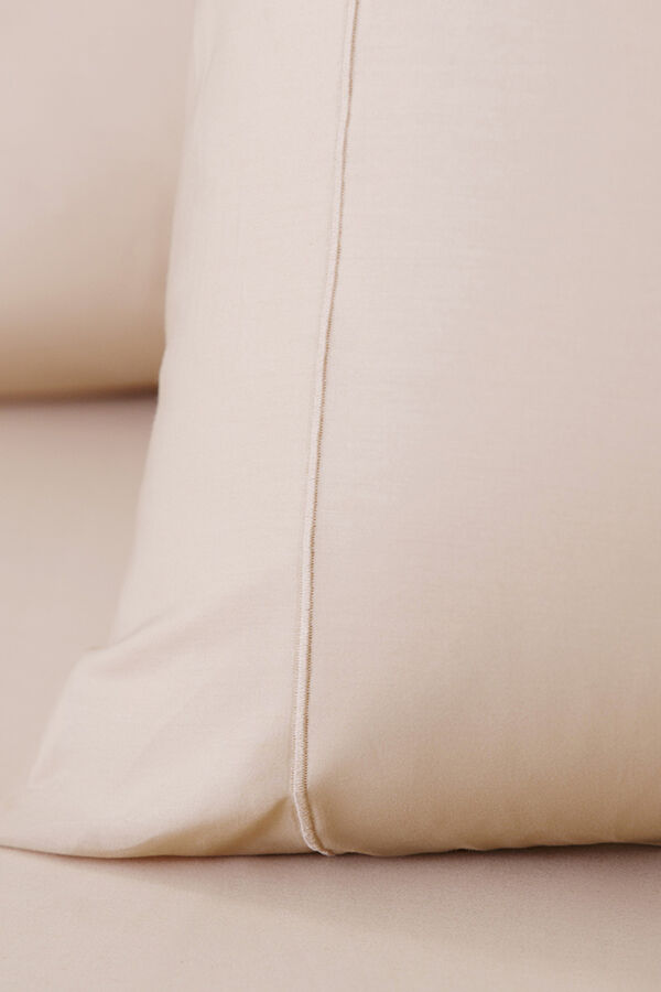 Cortefiel Capa de Travesseiro New York  Cama 150-160 cm Tostado