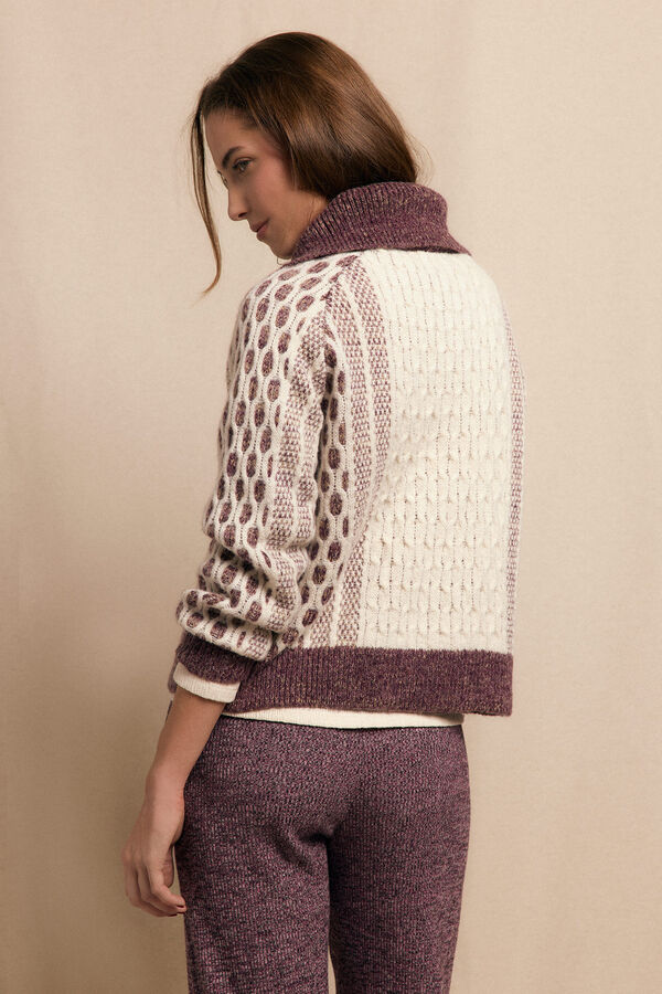 Slowlove Jersey polo Lila