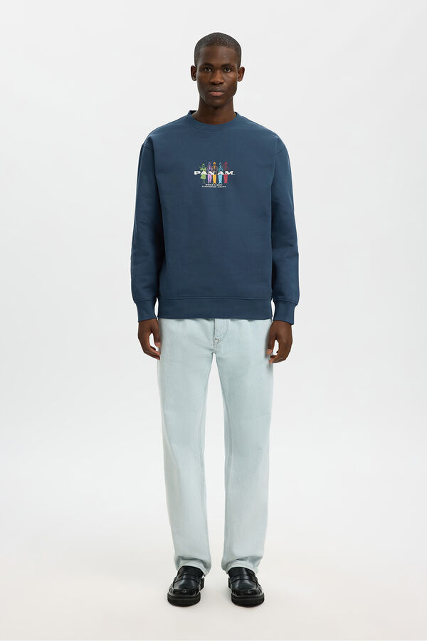 Selected Sweatshirt collaboration with PANAM  Navy