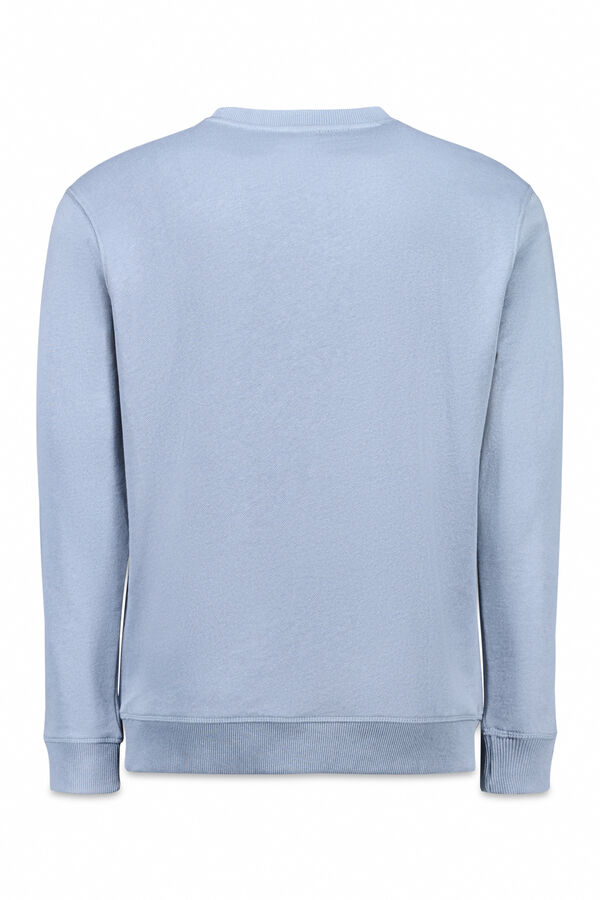 OOTO Sweatshirt logo bordado Azul