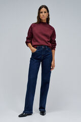 Salsa Jeans Camisola de malha com renda Vermelho