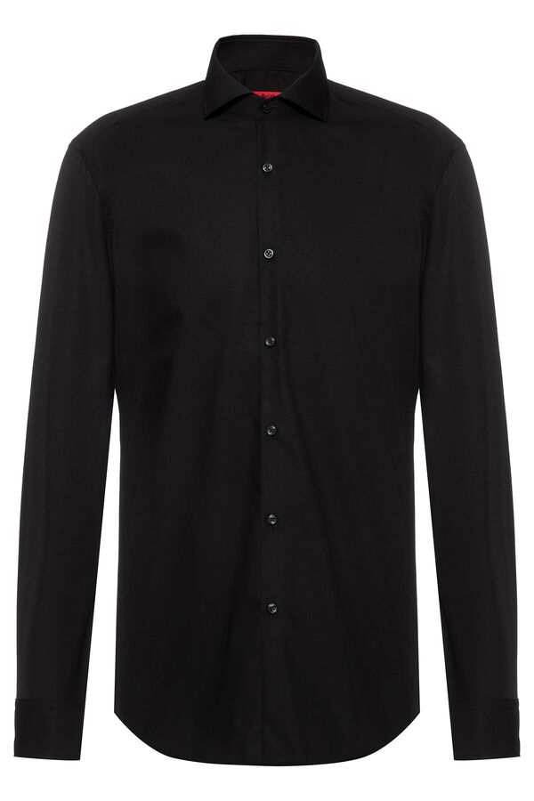 HUGO Camisa básica Preto