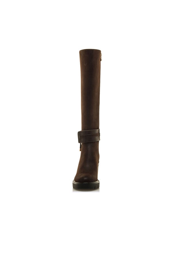 Maria Mare Botas de salto alto Castanho