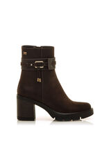 Maria Mare Botins de salto alto Castanho