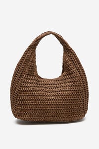 Cortefiel Braided hobo bag